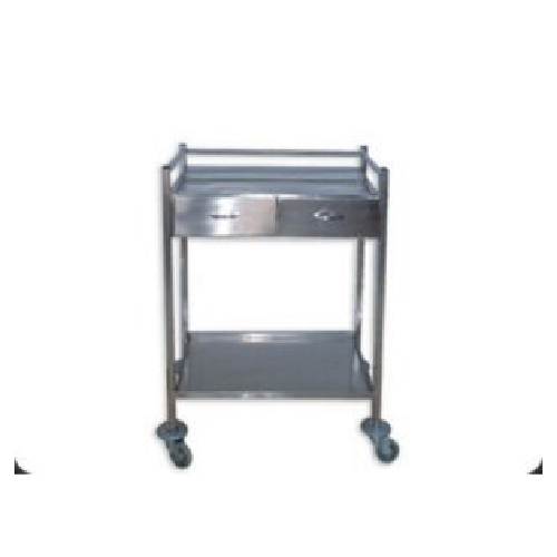 2-STANDARD STAINLESS STEEL TRAY WITH 2 DRAWERS
